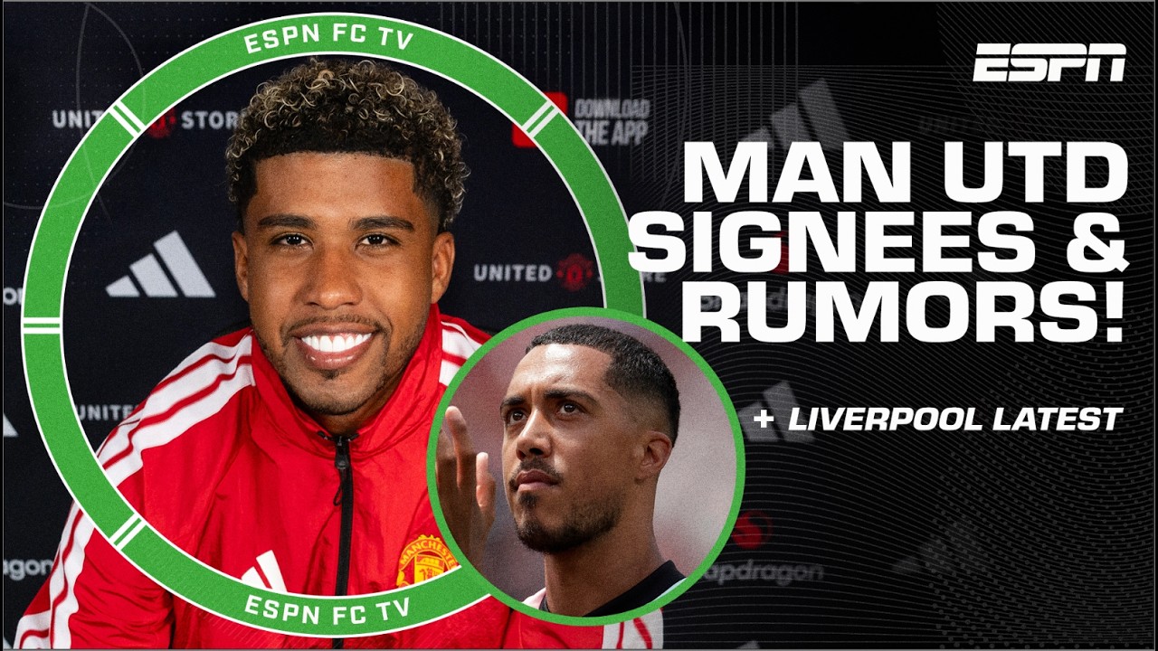Transfer Rumors: Man United’s NEW DUO + Chelsea departures! | ESPN FC background