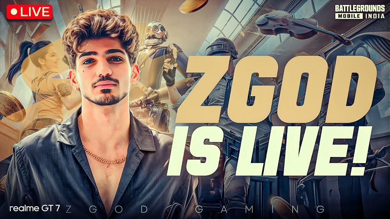 BGMI + EWC UPDATES | @ZGODGAMING background