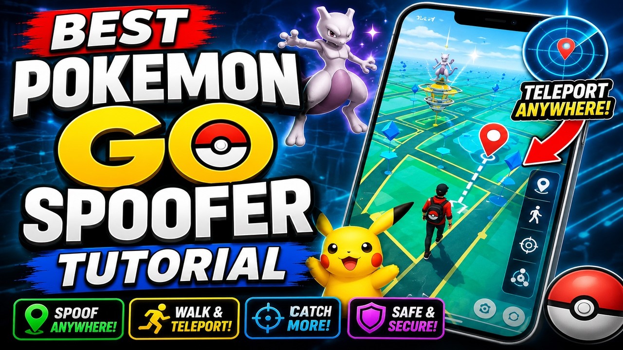 *NEW* Pokemon Go Hack - The Best Pokemon Go Spoofer Tutorial in 2026 (iOS/Android) background