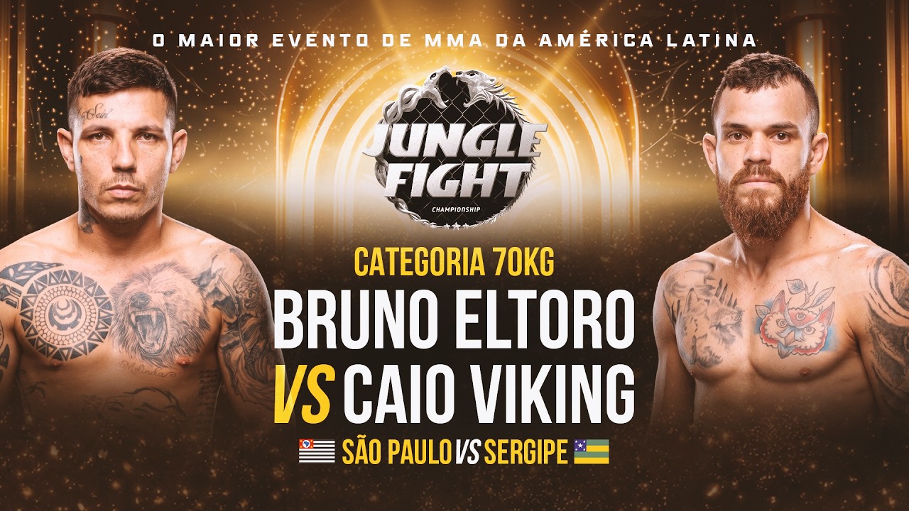JUNGLE FIGHT 151 l CAIO VIKING X BRUNO EL TORO background