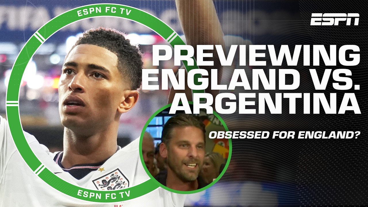 David Bentley is HYPED for England's chances against Argentina ๐ | ESPN FC background