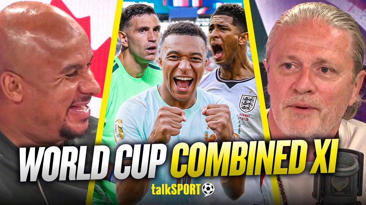 Emmanuel Petit & Gabby Agbonlahor REVEAL their World Cup Semi-Finalists COMBINED XI background