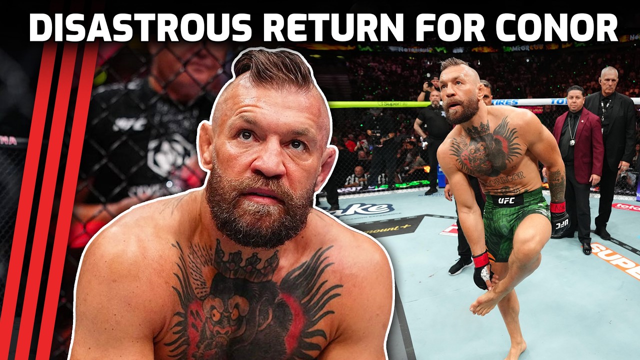 Can Conor McGregor come back from this? Our reaction & thoughts on UFC 329 background