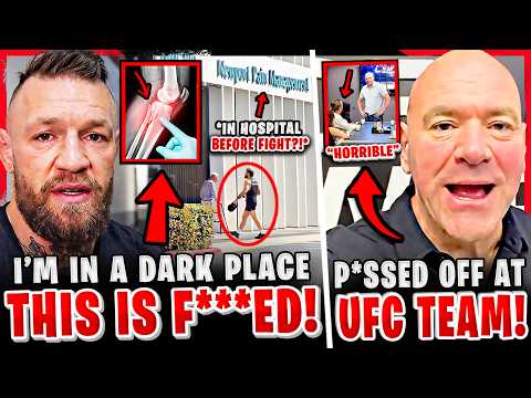 BREAKING! Conor McGregor BREAKS SILENCE on LOSS + SHUTS DOWN RUMOR! Dana White GOES OFF on UFC STAFF backdrop