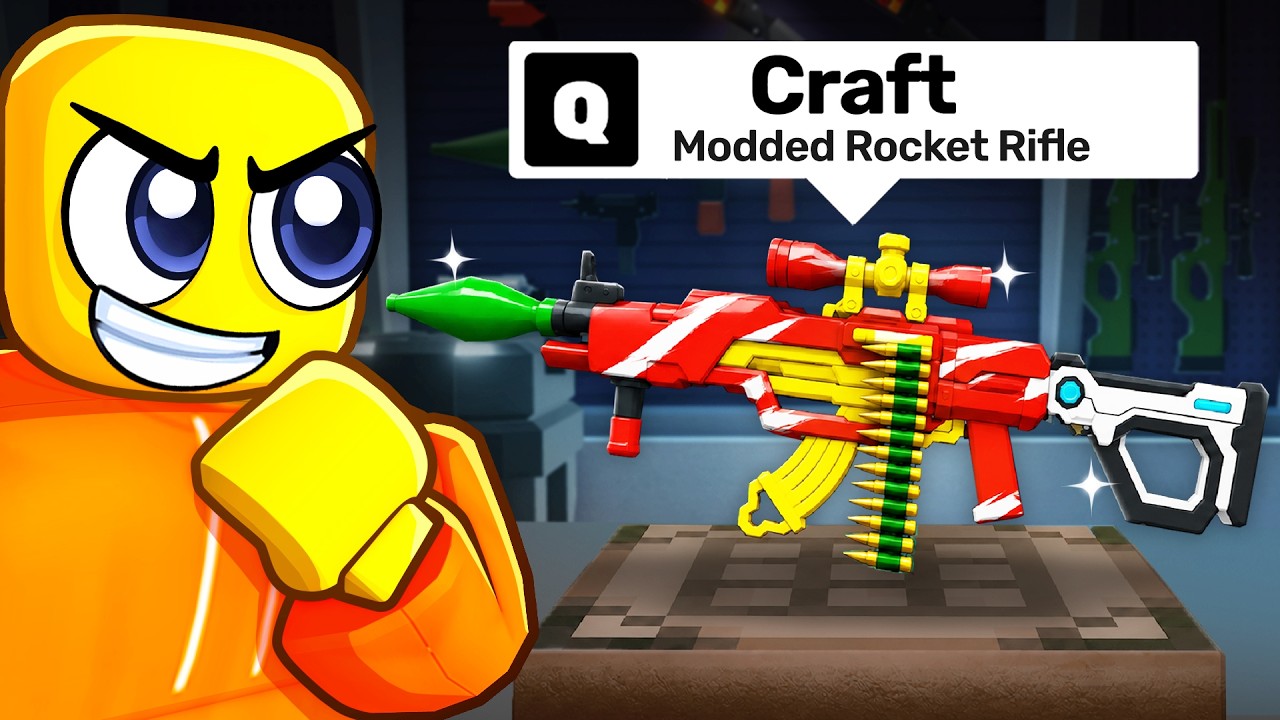 Rivals, But You Can CRAFT Modded Guns! background