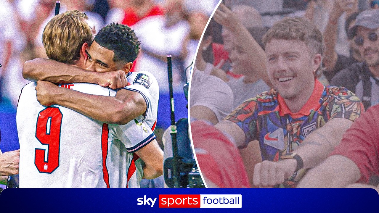 Roman Kemp rows with the Norway fans as England reach World Cup semi-final! 🚣🏴 background