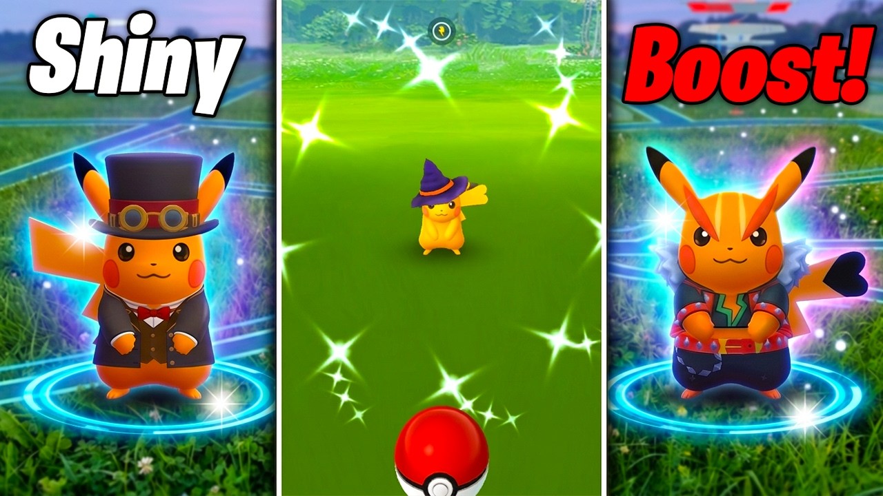 THE BEST COSTUMED PIKACHU EVENT IS HERE! How to Get SHINY Rock/Pop Star Pikachu / Shiny BOOST background