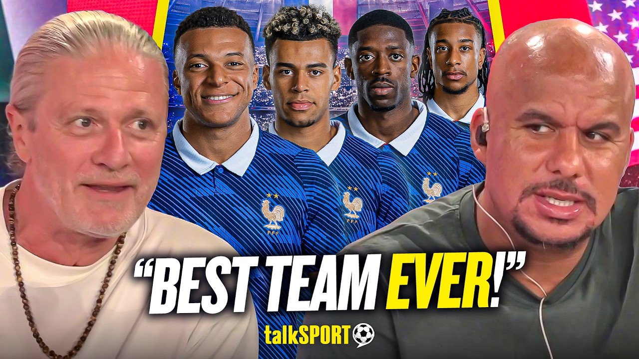 "NEVER EXPERIENCED BEFORE!" Emmanuel Petit Names This France Side the GREATEST in French History! background