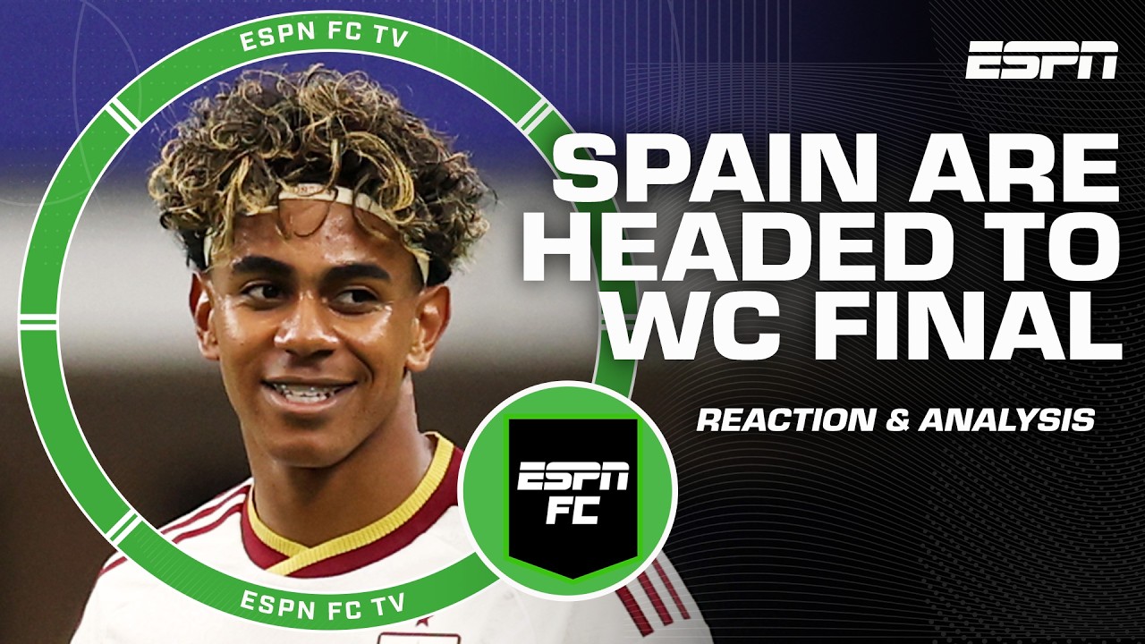 France vs. Spain FULL REACTION 🔥 Spain were EXCELLENT & France were a FAILURE! - Leboeuf | ESPN FC background