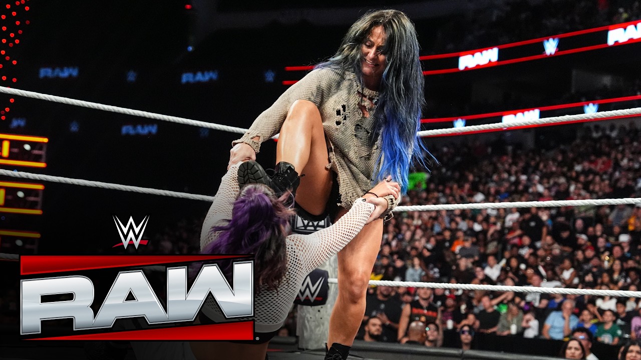Lyra Valkyria beats down Bayley before they clash at Saturday Night’s Main Event: Raw highlights background