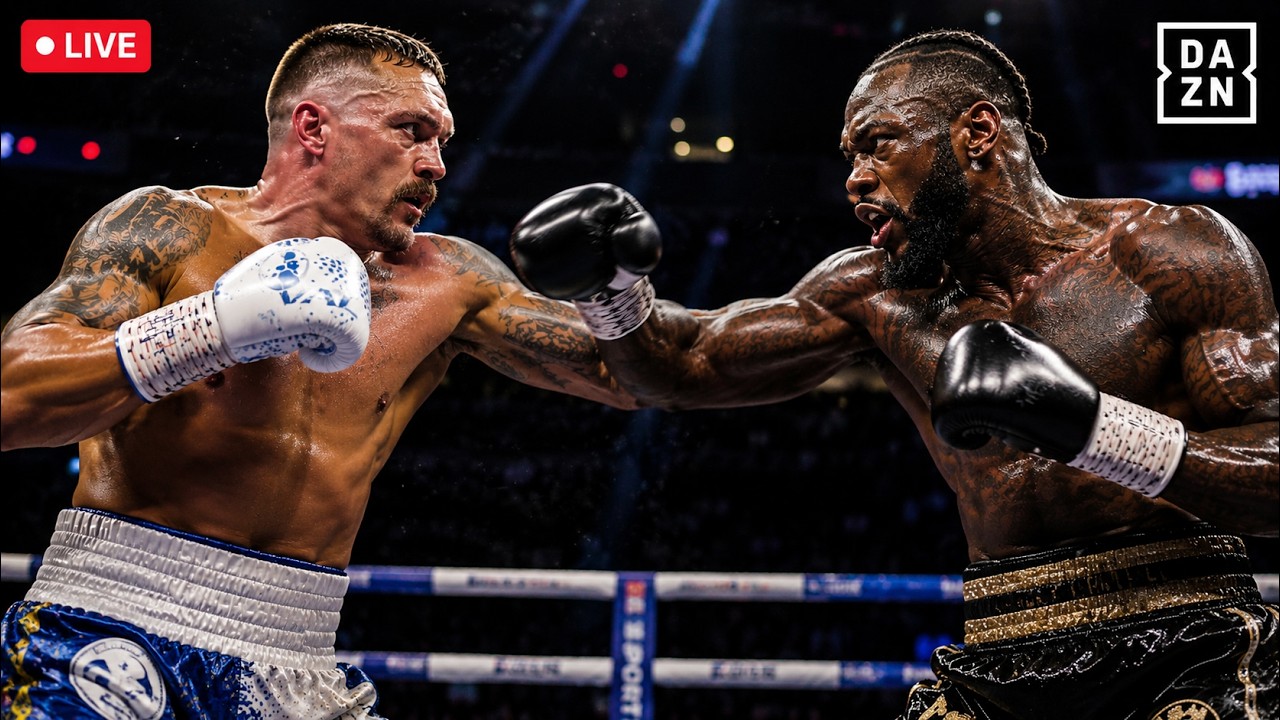 Oleksandr Usyk vs Deontay Wilder – Can Wilder's Right Hand Stop Usyk? Full Fight Breakdown! background
