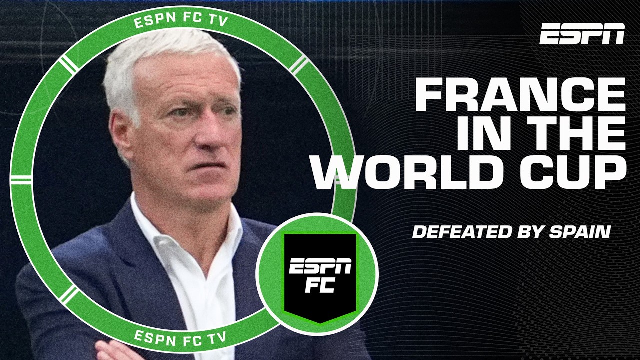 Frank Leboeuf sums up France's World Cup run and Didier Deschamps' tenure | ESPN FC background