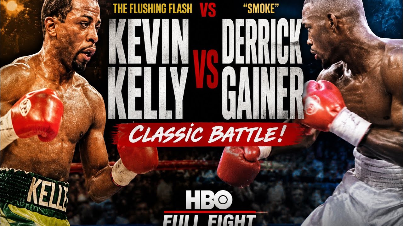 Kevin Kelley vs Derrick Gainer | CLASSIC Shootout Fight | Boxing background