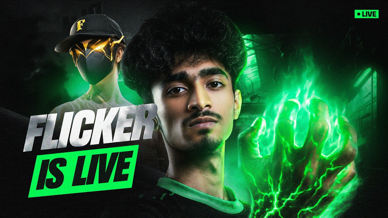 Tournament Live Grinding x Flicker background
