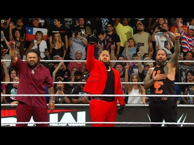 Jimmy Uso vs Royce keys _ LA knight saves Solo Sikoa _ WWE RAW 13 JULY 2026 background