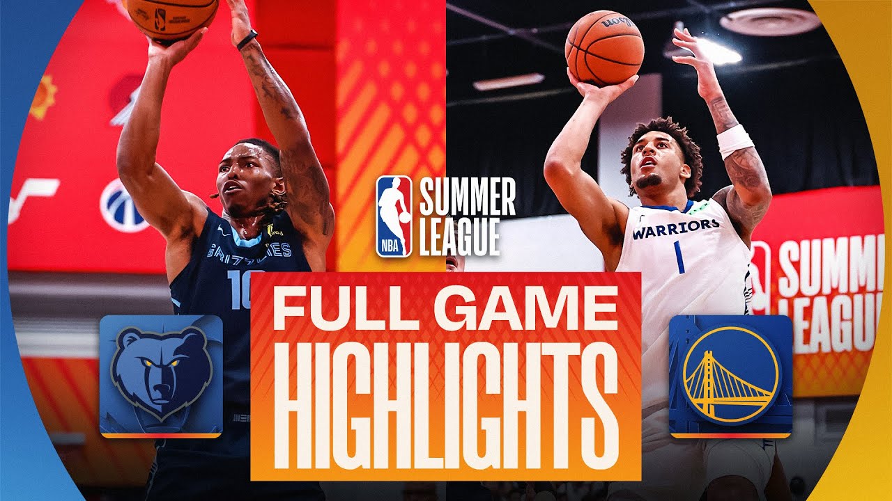 GRIZZLIES vs WARRIORS | LAS VEGAS SUMMER LEAGUE | FULL GAME HIGHLIGHTS | July 14, 2026 background