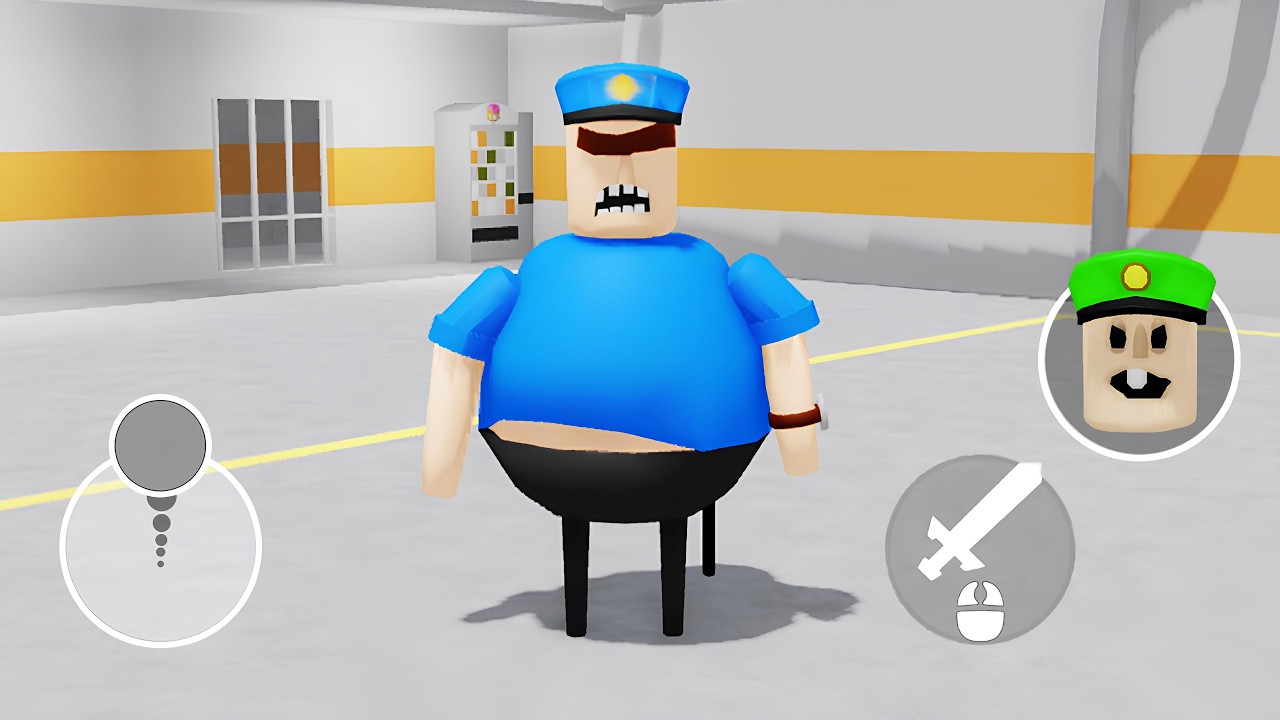Police Family Escape - All Morphs Unlocked (SCARY OBBY) Roblox Update Full Gameplay background