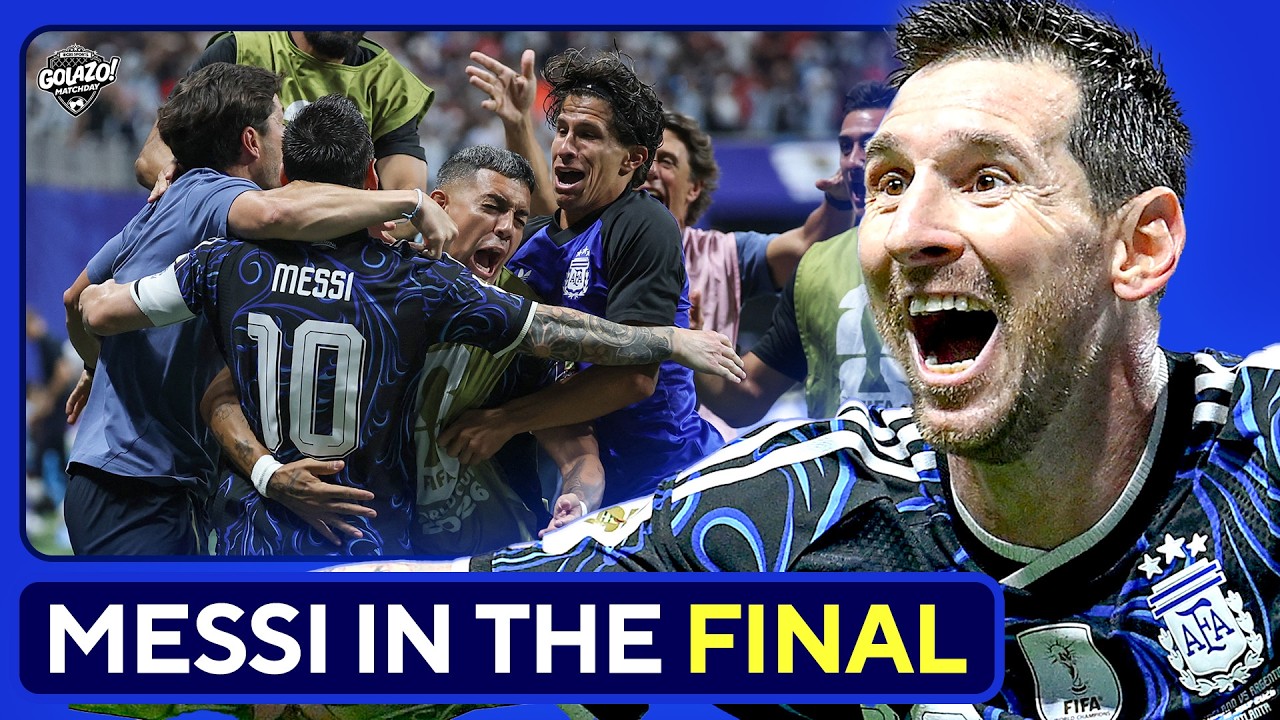 Messi INSPIRES World Cup Comeback vs. England | Will face Spain in Final background