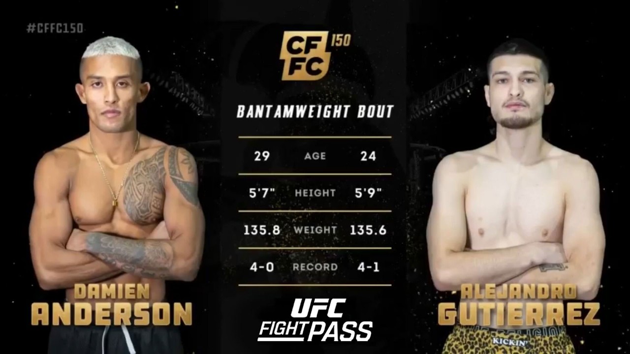CFFC: Damien Anderson vs Hondo Gutierrez | February 6, 2026 background