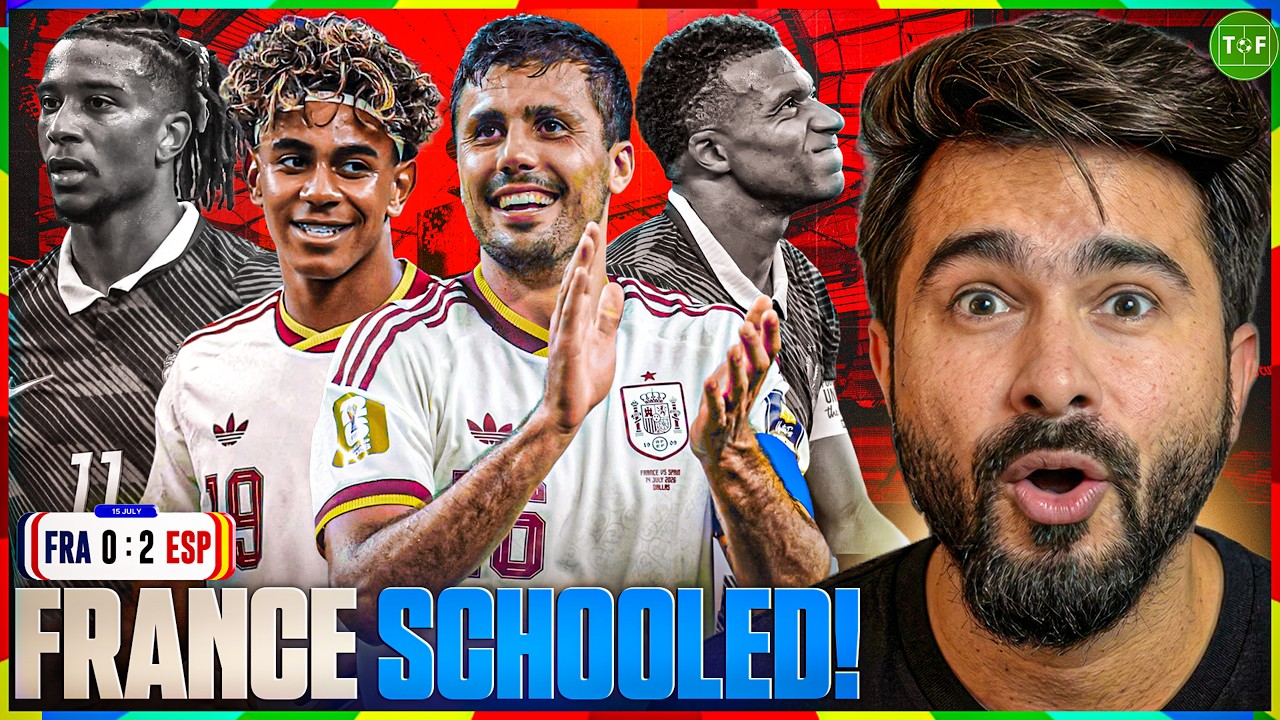 SPAIN OUTCLASSED FRANCE 2-0 TO REACH WORLD CUP FINAL!! 2026-07-15 10:38 background