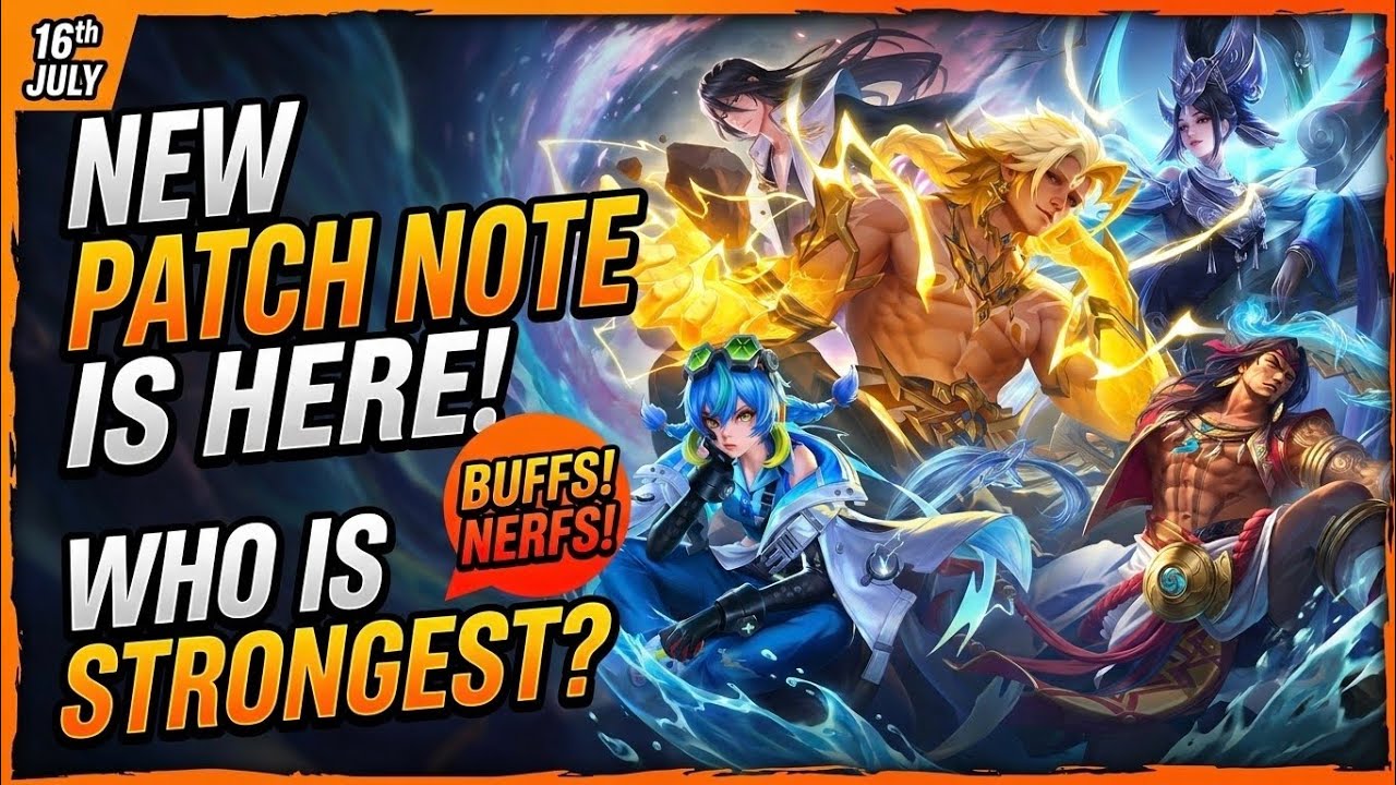 NEW PATCH NOTE IS HERE! đ± Massive Buffs & Nerfs! | Honor of Kings background