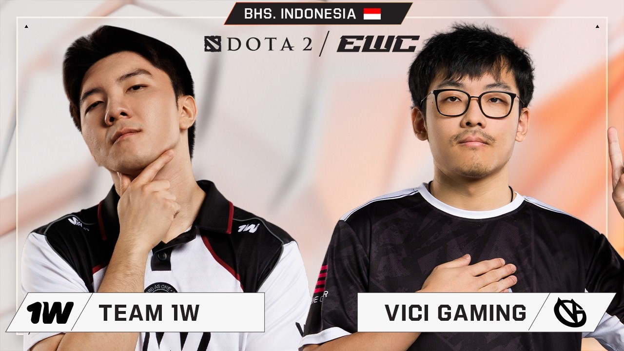 đŽEWC 2026 - Dota 2 - 1W vs Vici Gaming - Survival Bo 3 | Dejet & Ucing background