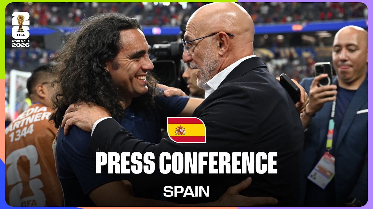 Post-Match Press Conference: Spain's Luis de la Fuente On The 2-0 Win Over France background