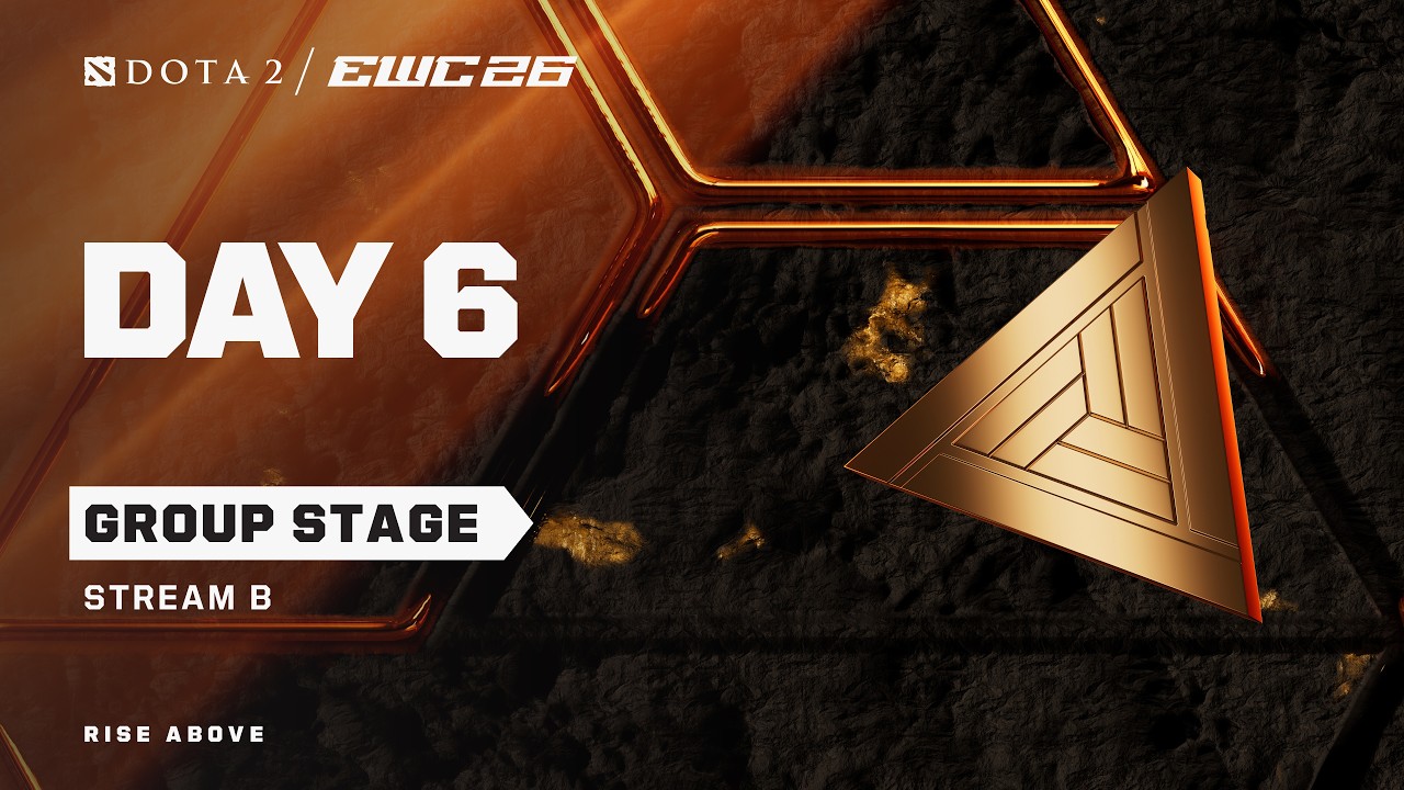 Dota 2 at EWC 26 - Day 8 - Survival Stage - Stream B - LIVE background