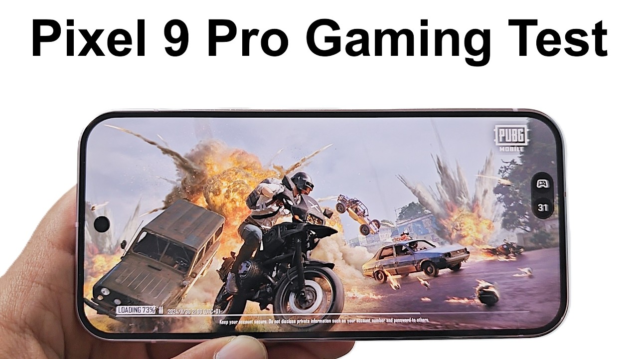 Google Pixel 9 Pro - GAMING TEST (PUBG Mobile, Call of Duty, Asphalt Legends Unite, Injustice 2) backdrop