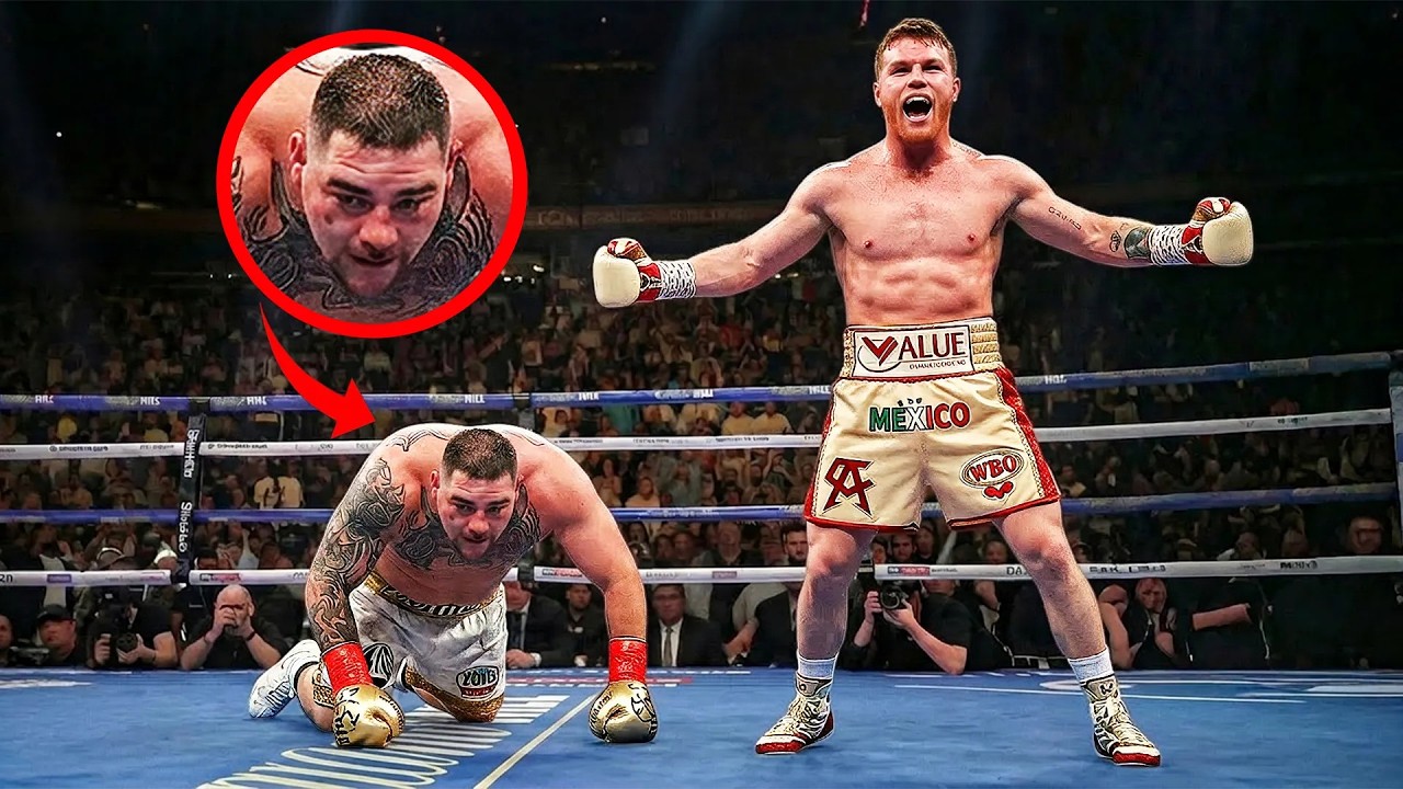 Andy Ruiz Is Down!" - The Crowd Went Wild... Until THIS Happened! backdrop