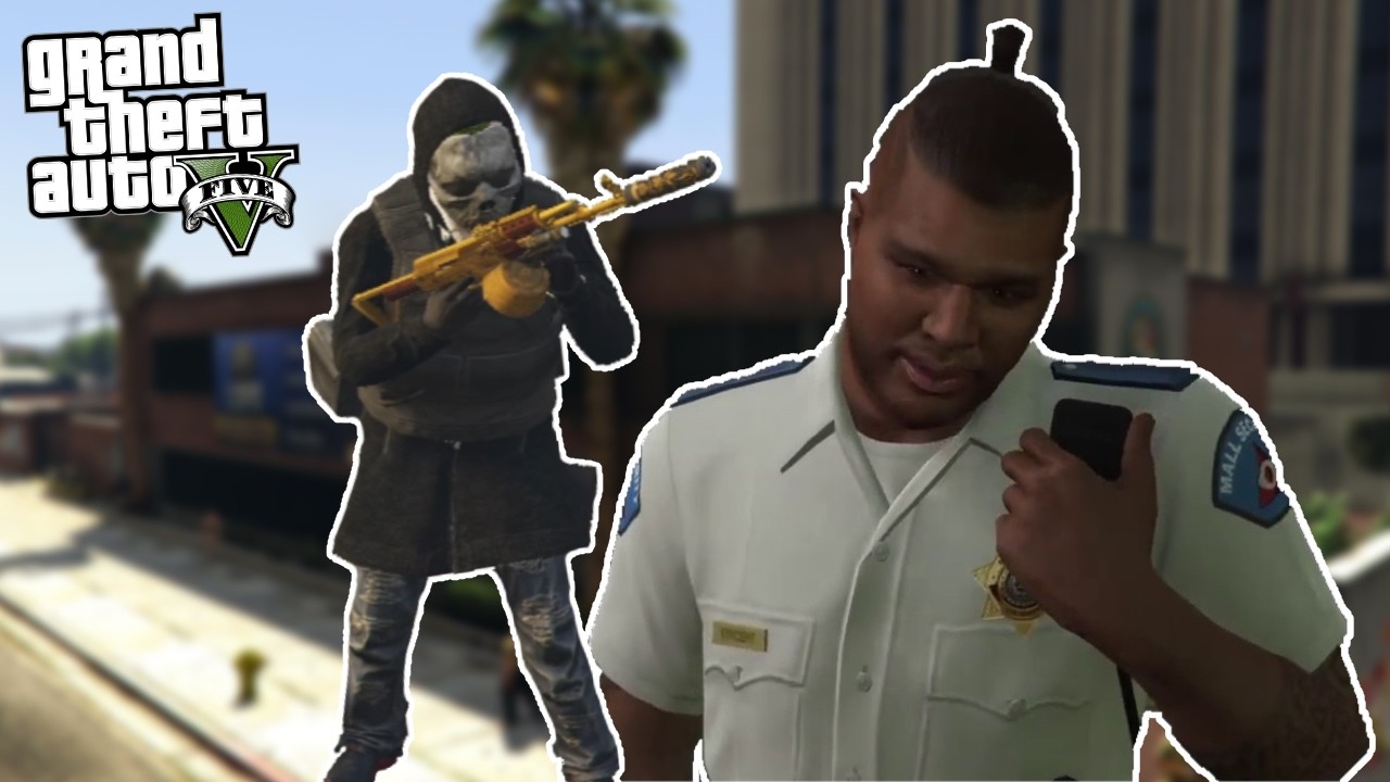 Gta 5 Funny Moments - Trolling the police and Fivem's biggest weirdo background