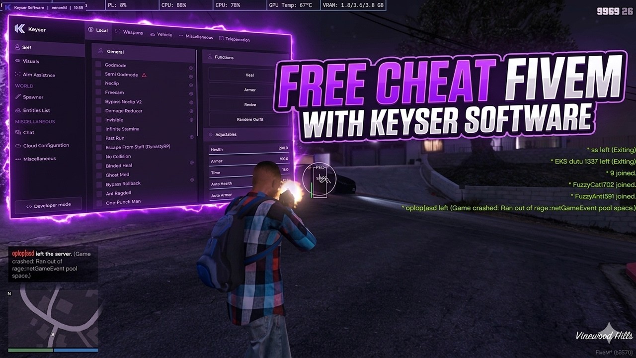 BEST FIVEM CHEATS FOR *FREE* (in 2026) ๐ข background