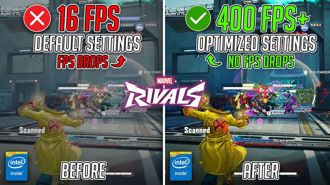 Marvel Rivals - Best PC Settings to Fix Lags, FPS Drops, Stutters in Season 9📈 background