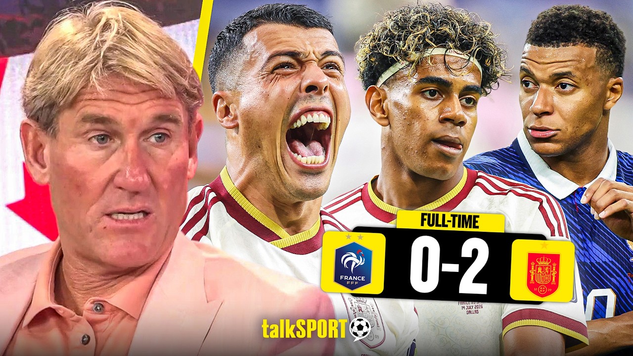 Simon Jordan REACTS to Spain DEFEATING France to progress to the World Cup FINAL! background