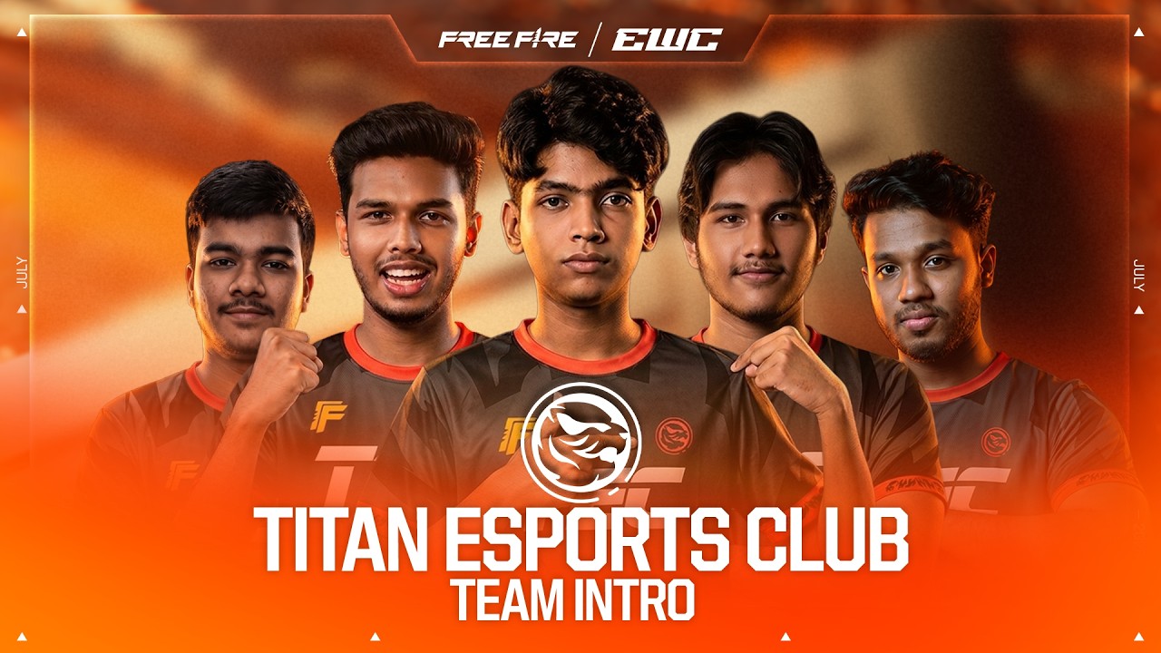 Team Introduction | Titan Esports Club | Esports World Cup 🇧🇩🔥 background