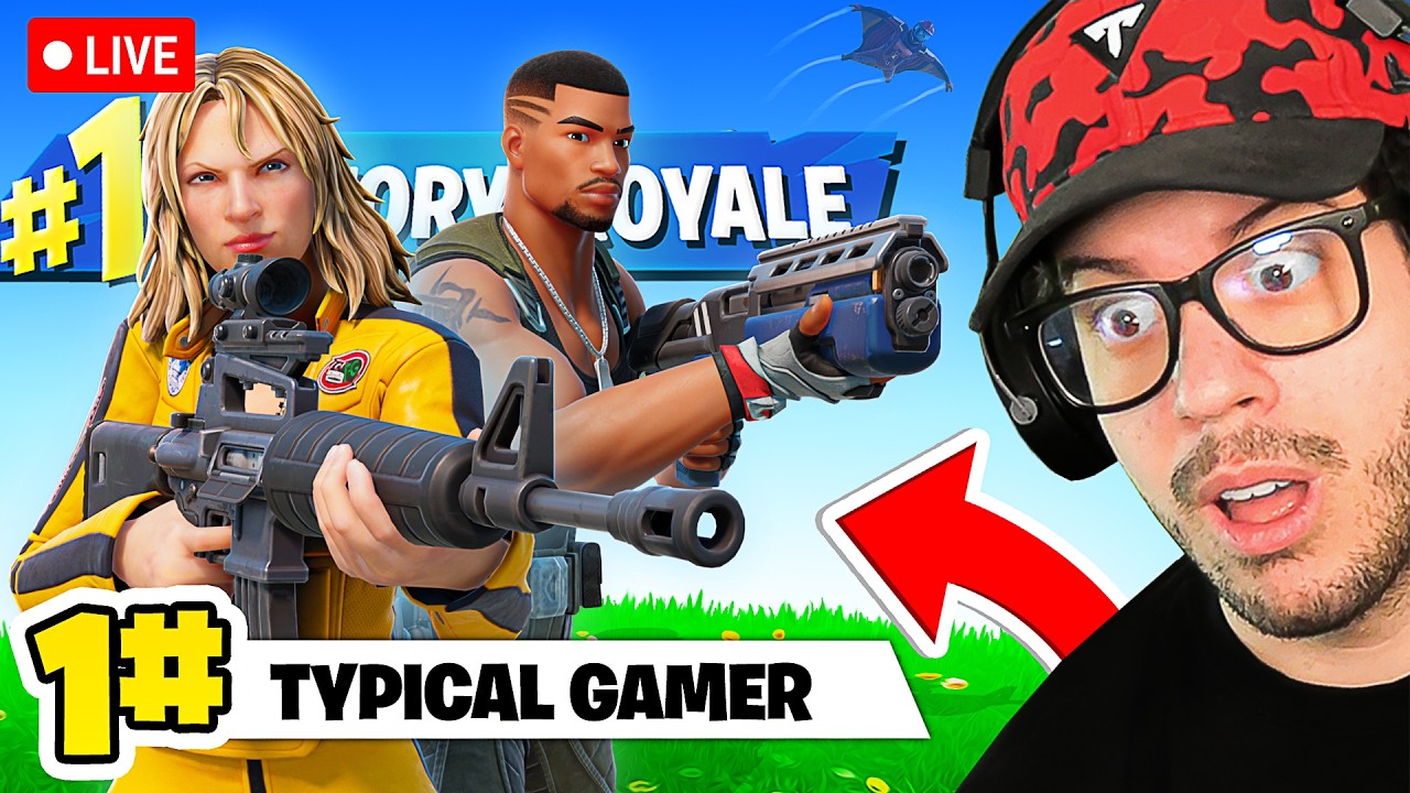 🔴 LIVE! - WINNING FNCS DUOS in FORTNITE! background