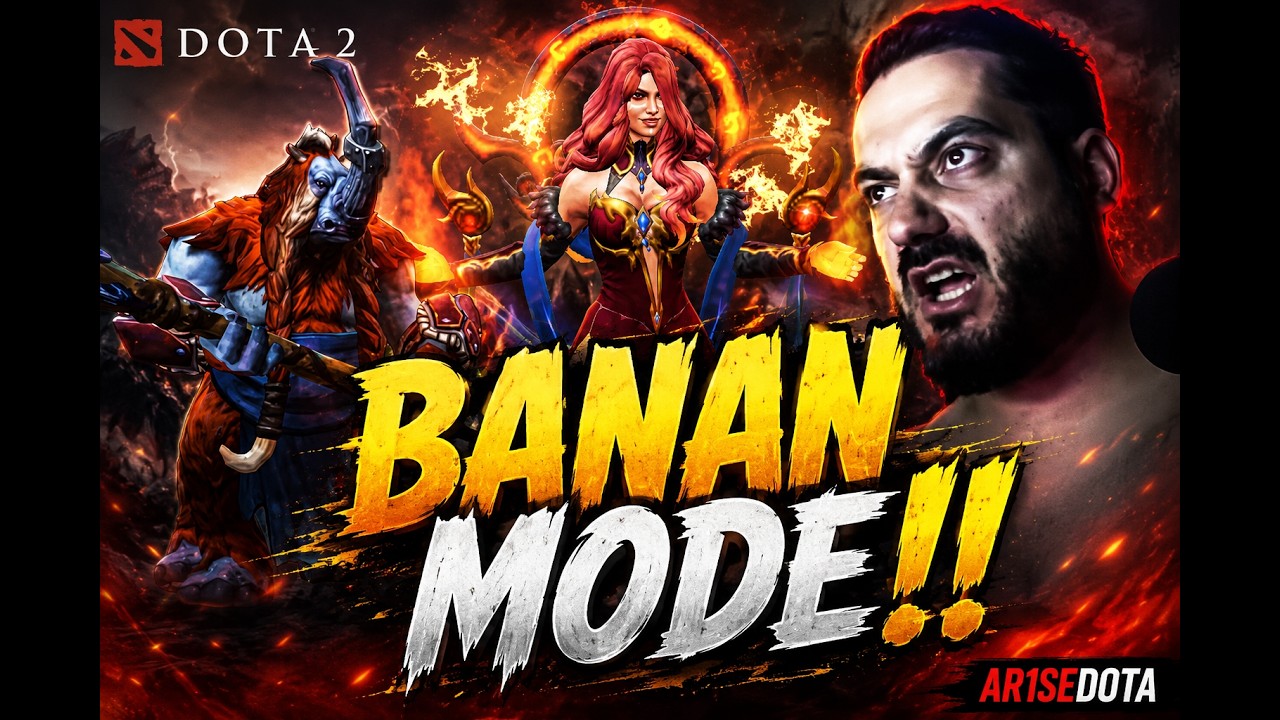 Deleting Teams With Ar1se Magnus & Lina! ๐โกBig Plays Dota 2 Highlights !! background