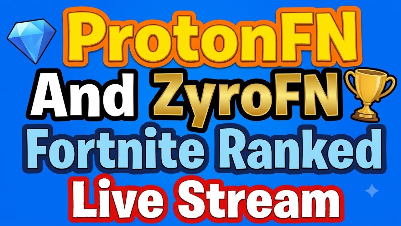 π΄LIVE! ProtonFN and ZyroFN Fortnite Reload RANKED Victories and Gameplay!! 2 HOUR Stream!!π€©πππ«β¨ background