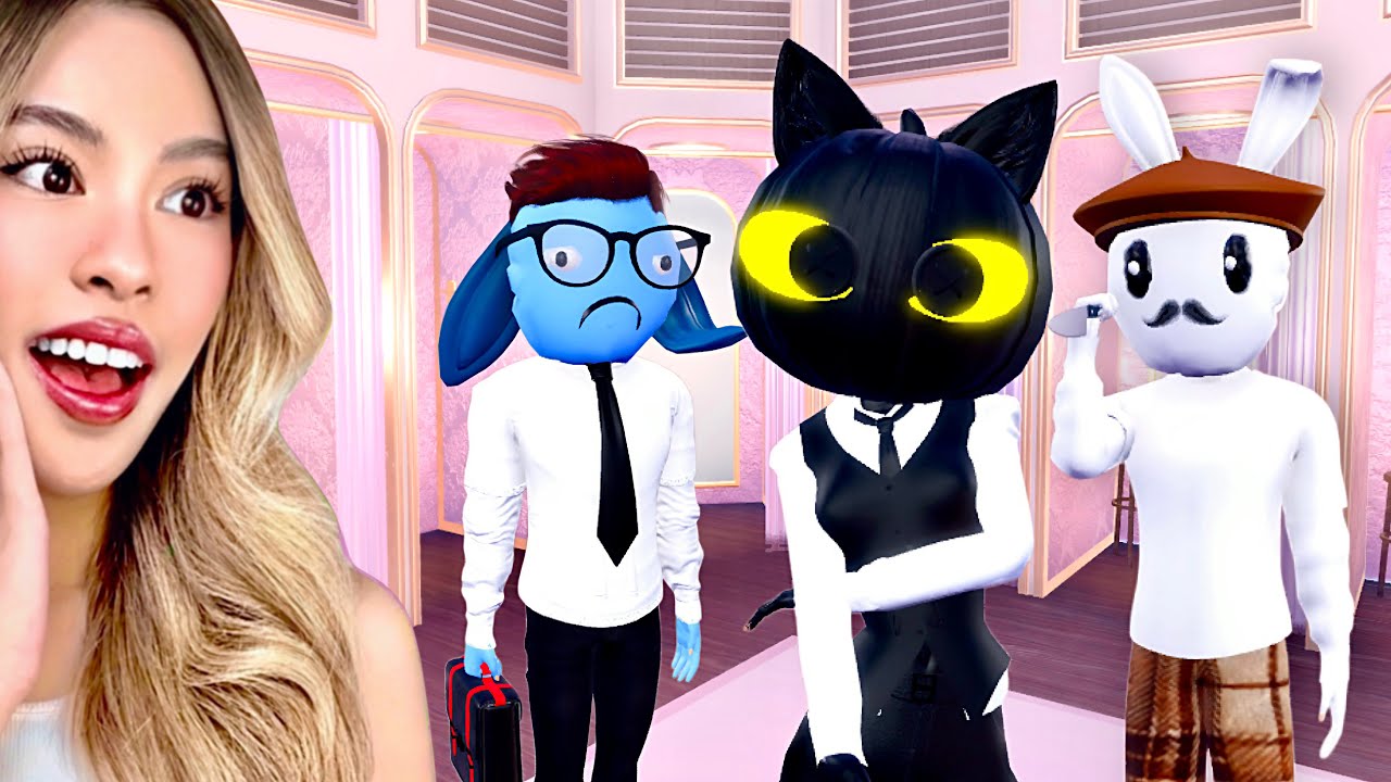 RECREATING Animal Hospital Characters In DRESS TO IMPRESS! background
