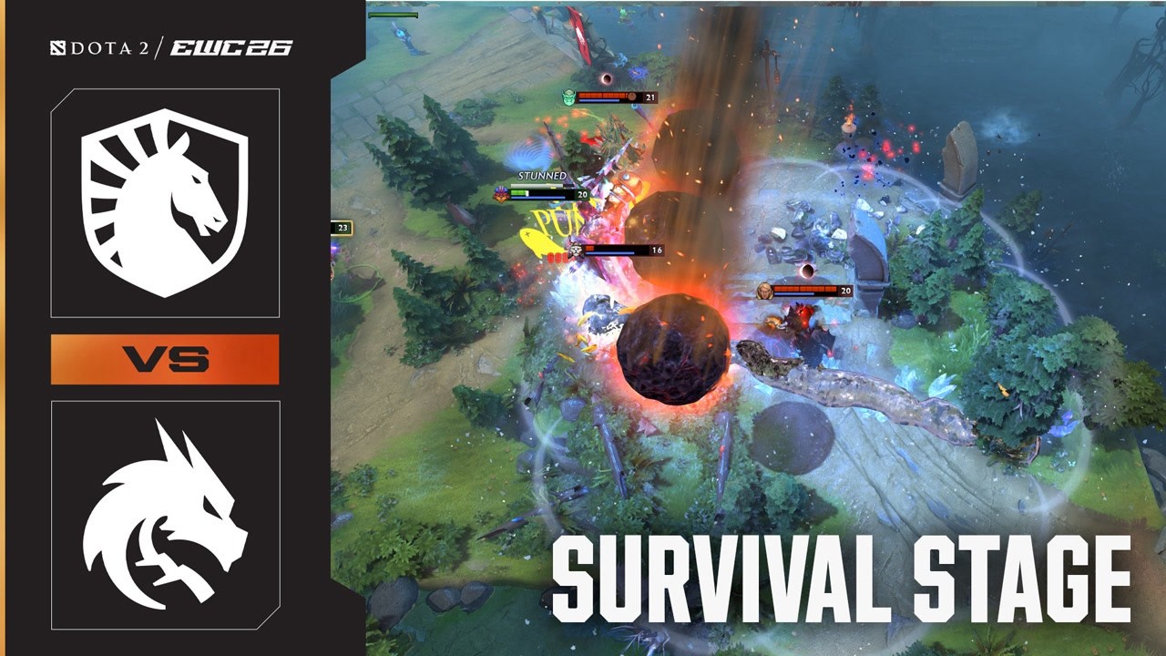 TEAM SPIRIT vs. TEAM LIQUiD | Dota 2 at EWC 26 - Survival Stage - HIGHLIGHTS background