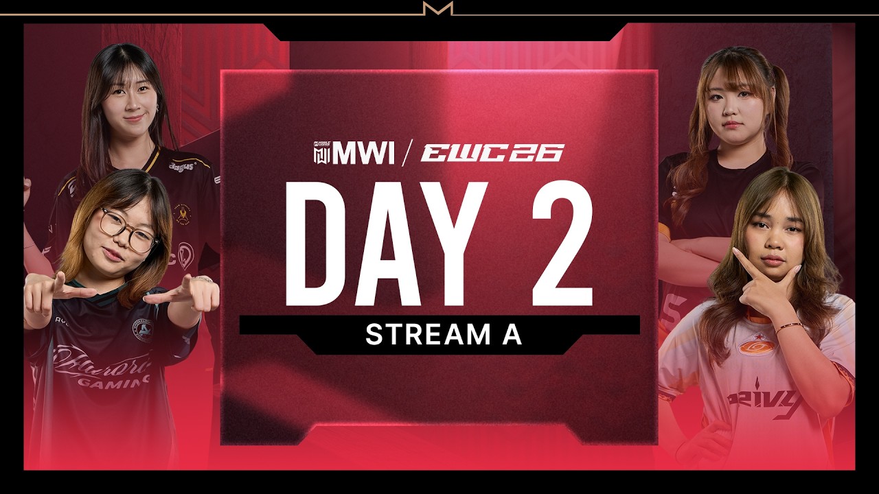 🔴 LIVE | DAY 2 | MLBB MWI at EWC26 Group Stage | (ENG) background