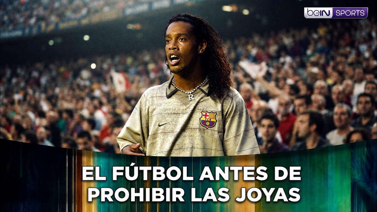 El fútbol antes de prohibir las joyas background