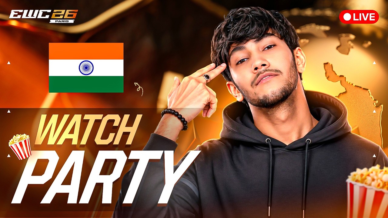 EWC 2026 Free Fire Group Stage Watchparty background