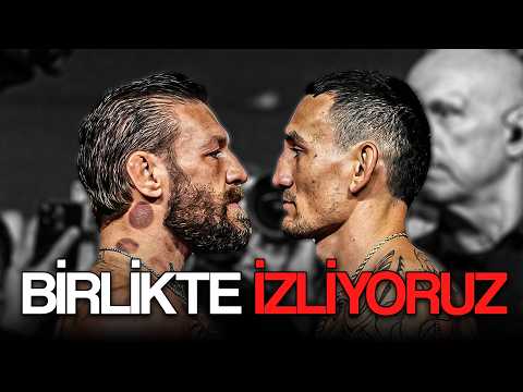 CONOR MCGREGOR VS MAX HOLLOWAY MAÇINI İZLİYORUZ | UFC 329 background