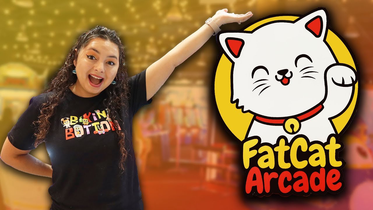 Back at Fat Cat Arcade in Singapore after 3 YEARS! background