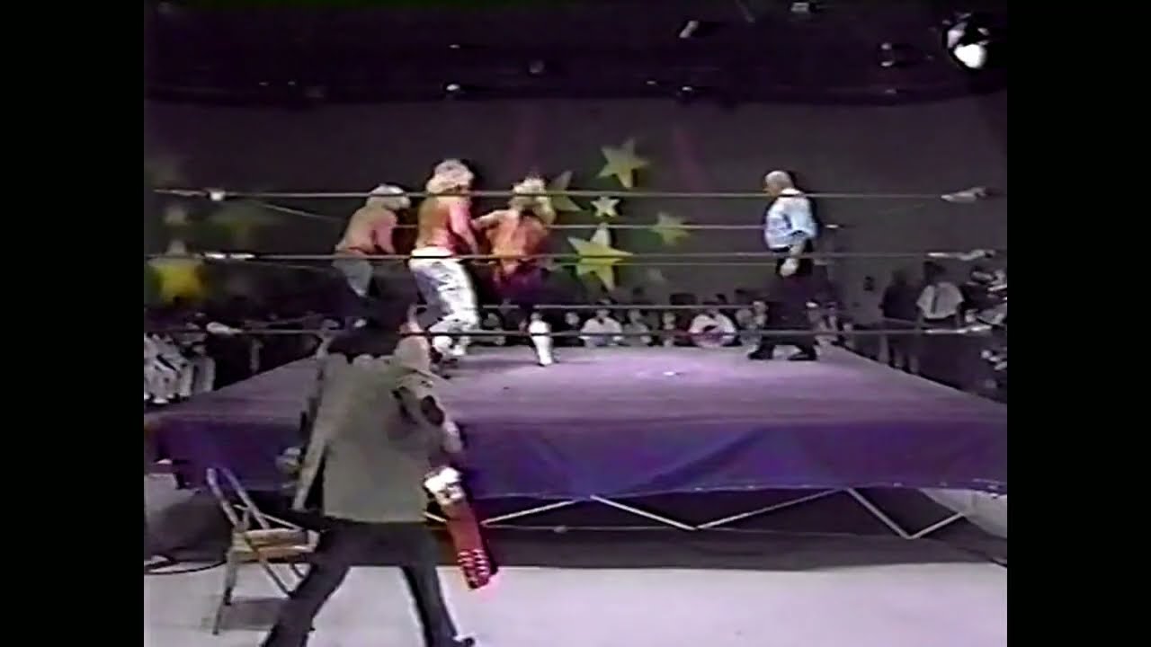 The Moondogs & Richard Lee Return + Handicap Title Match vs. Robert Fuller - USWA 11/30/91 background