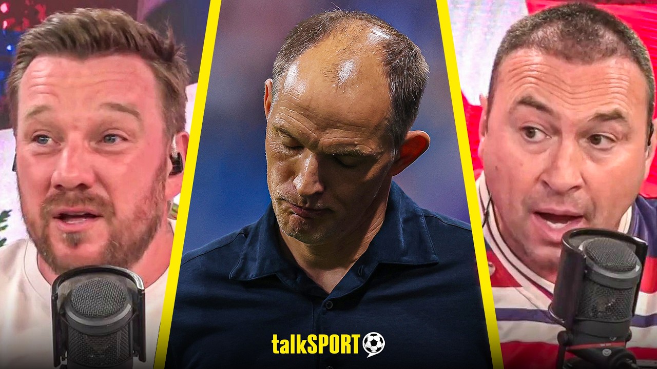Cundy & O'Hara "DISGUSTED" by Tuchel's post-match interview saying he "HUNG THE PLAYERS OUT TO DRY!" background