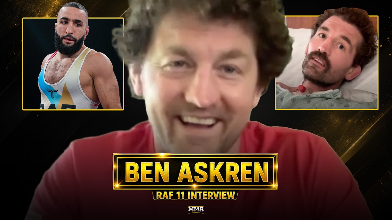 Ben Askren PROMISES His Return at RAF 11 is One Time Only: 'This Is It For Me' - MMA Fighting background