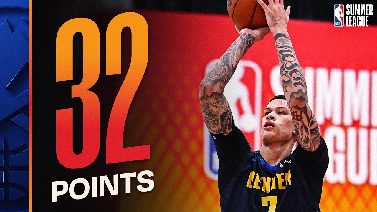 Trevon Brazile SHOWED OUT with 32 PTS vs Thunder | July 14, 2026 background