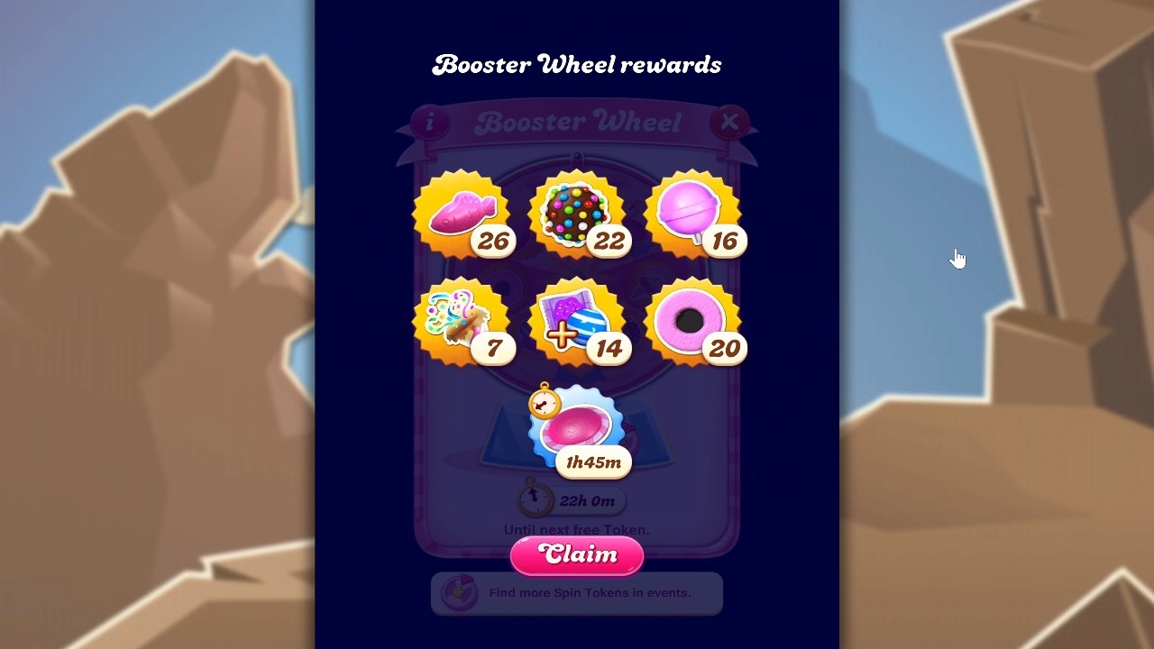 Candy Crush Saga - 99 SPINS background